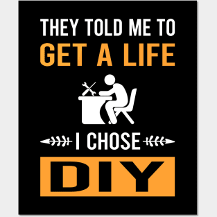Get A Life DIY Posters and Art